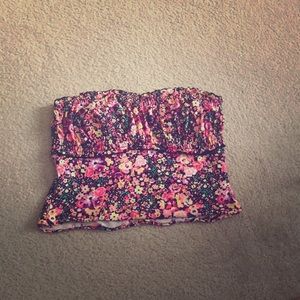 Bandeau Midi Swim Top